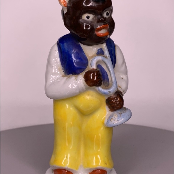 African American Musician Jazz Band 4pcs Made in Occupied Japan - Picture 10 of 12